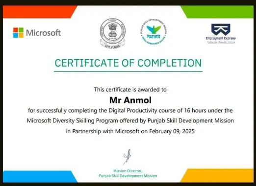 Certificate 3