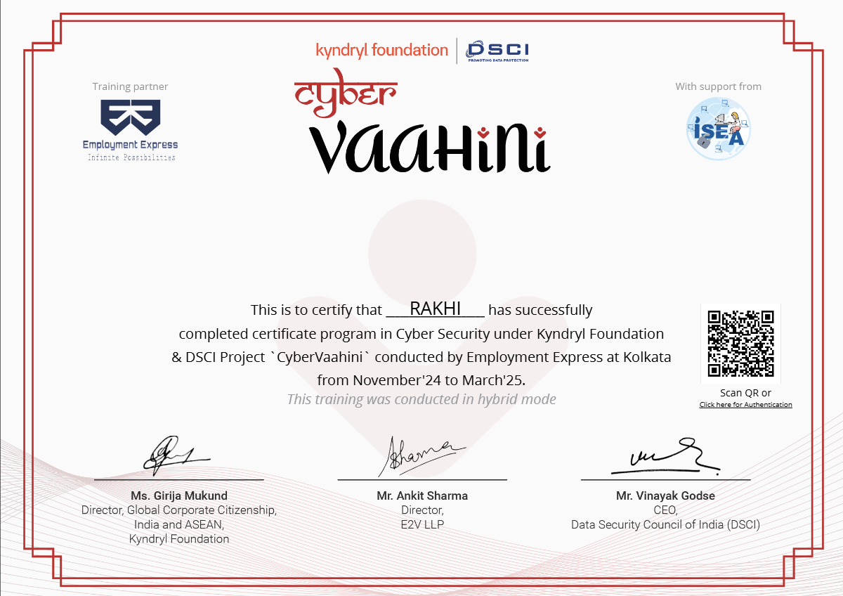 Certificate 1